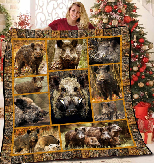 Boar Hunting Q2 Quilt