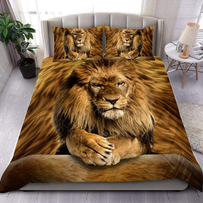 Cool Lion All Over Printed Bedding Set
