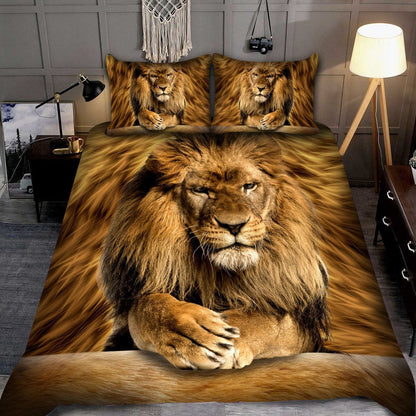 Cool Lion All Over Printed Bedding Set