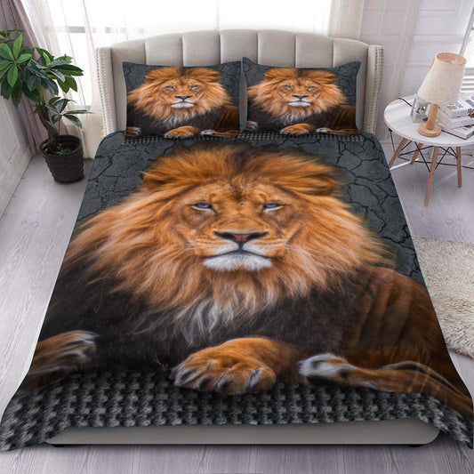 Cool Lion Love All Over Printed Bedding Set