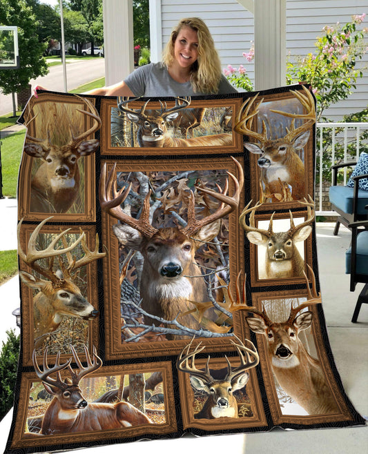 Deer 3D Fleece Blanket
