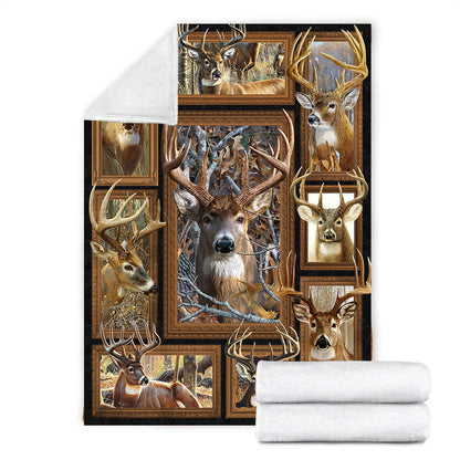 Deer 3D Fleece Blanket