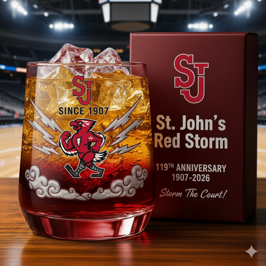 ST.JRS Whisky Glass , ST.JRS 119TH Anniversary Whiskey Glass